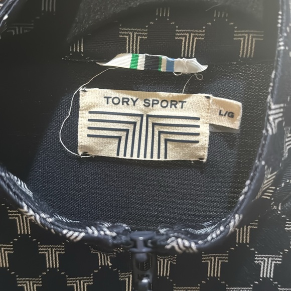 Women’s Tory Sport Ruffle Track Jacket Sz L - Picture 2 of 6